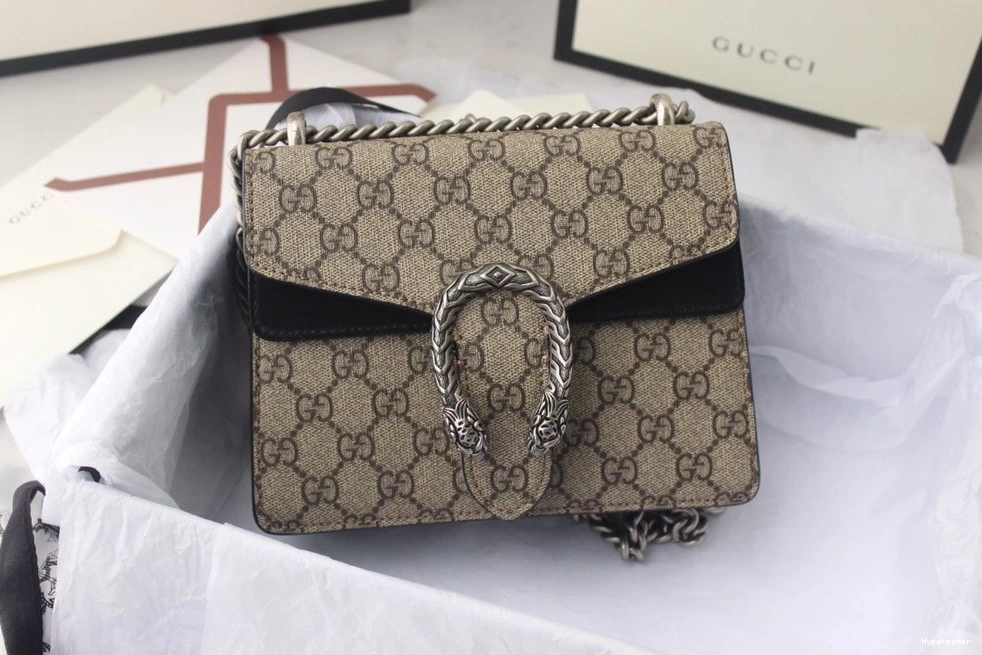 Hyperpeter mini GUCCI leather bag Dionysus 0717